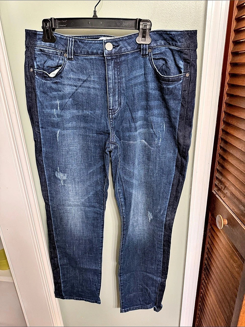 cabi Jeans Women's Skinny Blue Waist 16